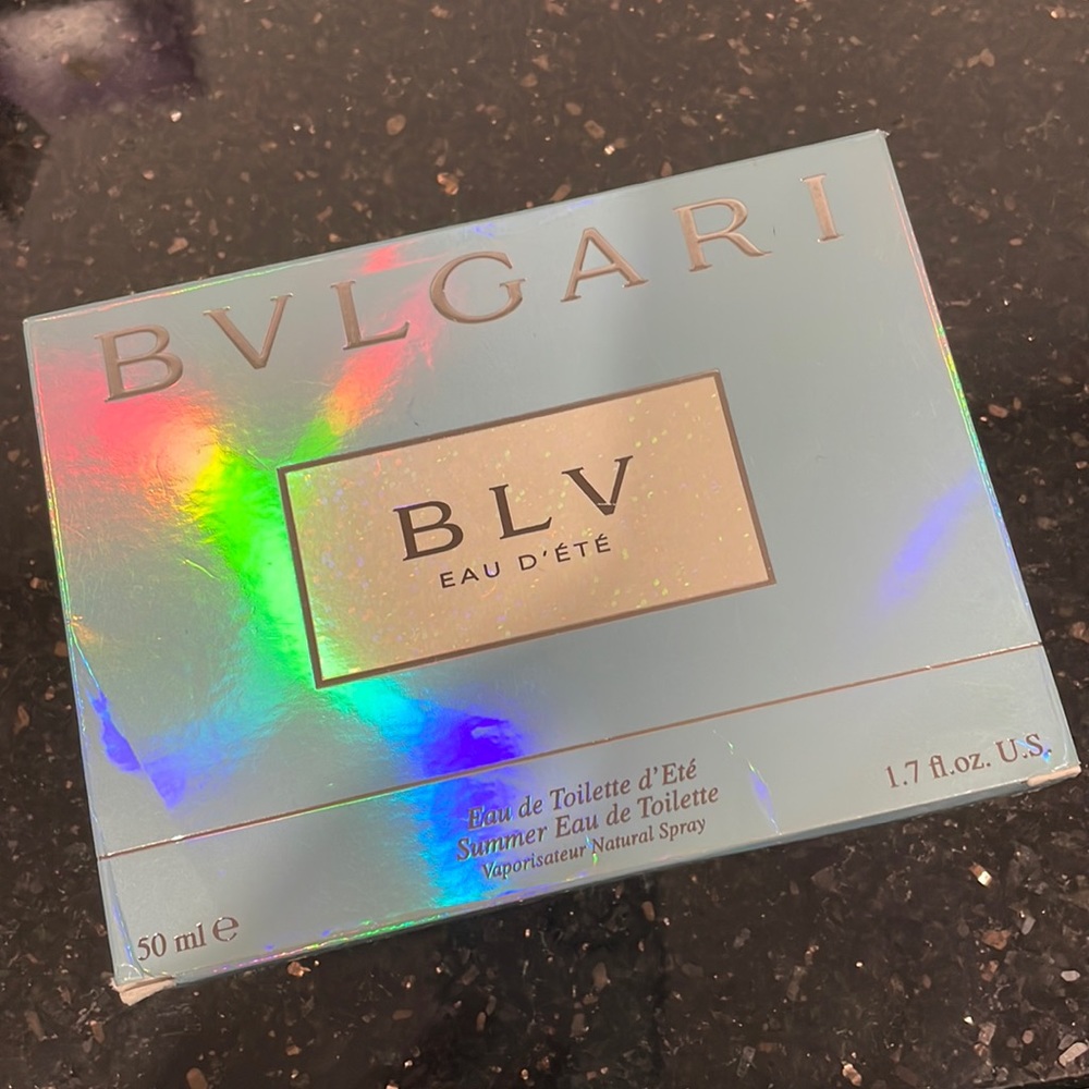 BVLGARI BLV EAU D'ETE Summer Eau de Toilette Vaporisateur Spray 1.7oz 50ml NEW.